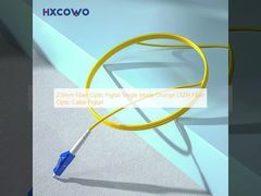 2.0mm Fiber Optic Pigtail Single Mode Orange LSZH Fiber Optic Cable Pigtail