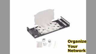 8개의 코어 섬유 광단자 박스