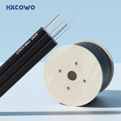 주문 LSZH GJYXCH FTTH 외관용 자부장 섬유 드롭 케이블 1 코어 1KM 9/125 G657A 온라인 제조