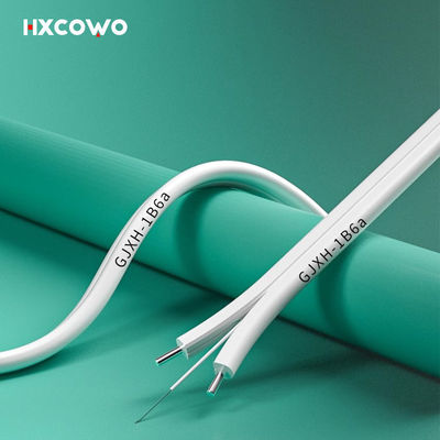 주문 SM G652D G657A GJXH Indoor Optical Fiber Cable With LSZH Jacket 2 Core 온라인 제품