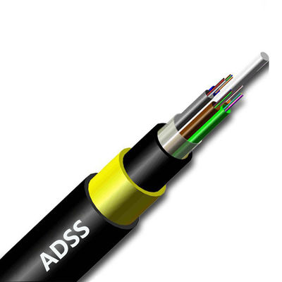 주문 외관용 복복 ADSS 광섬유 케이블 G.652D/G657A1/G657A2 온라인 제조