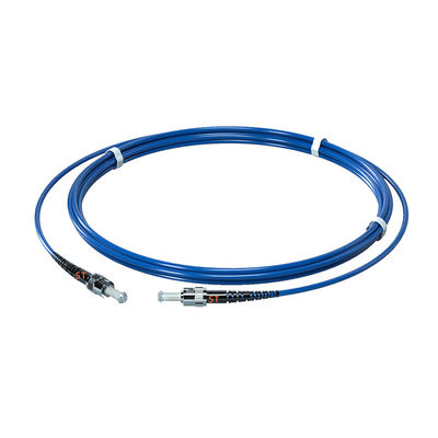 주문 FTTH PVC 3.0MM Single Mode G657A1 3M ST/UPC-ST/UPC Armored Fiber Optic Patch Cord 온라인 제품
