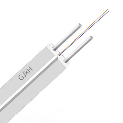 주문 HXCOWO GJXH FTTH 통신 드롭 광섬유 케이블 흰색 검은색 사용자 정의 길이 온라인 제조