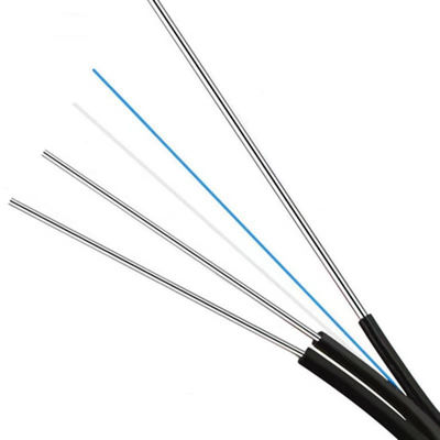 주문 12 Core SM G655 Fiber Optic Cable GJYXCH Drop LSZH Telecom Comunication PE Jacket PVC 온라인 제품