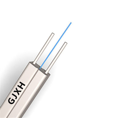 주문 철강선 또는 FRP FTTH 케이블을 가진 HXCOWO GJXFH GJXH SM 하락 섬유 케이블 온라인 제조