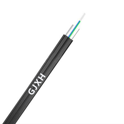 주문 HXCOWO 평면 광섬유 케이블 단일 모드 Fig8 FTTH 평면 드롭 케이블 온라인 제조
