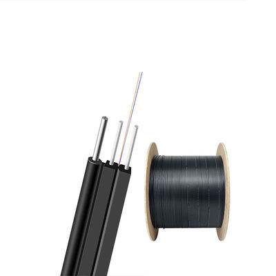 주문 1km 롤 광섬유 드롭 케이블 야외 FTTX FTTH 1/2/4 코어 HXCOWO 케이블 목록 온라인 제조