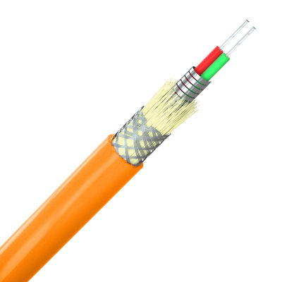 주문 Bundled Spiral Indoor Outdoor Armored Fiber Customized Tactical Multimode Fiber 온라인 제품