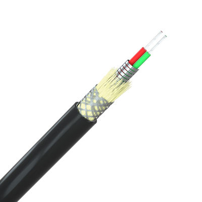 주문 Customized Color HXCOWO Spiral Steel Tube Indoor Outdoor Armored Fiber Cable 온라인 제품