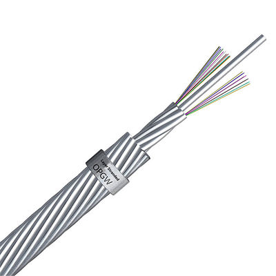 주문 12 Core Aerial OPGW OPPC Armoured Fiber Optic Cable G652D G655 5km 3km 2km 온라인 제품