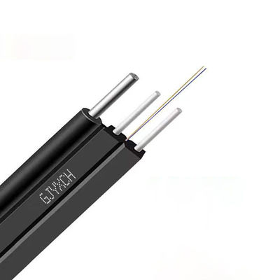 주문 G.657A2 야외 FTTH 공중 드롭 케이블 Optisches Kabel Optik GJYXCH/GJYFXCH 광섬유 케이블 HXCOWO 온라인 제조