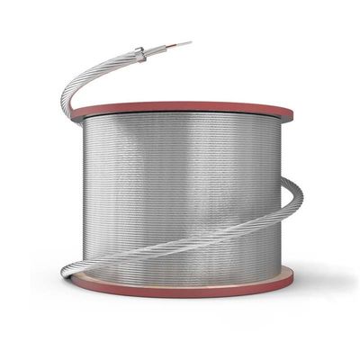 주문 Overhead Ground OPGW HXCOWO 12 16 24 32 36 48 Core Power Fiber Optic Cable 온라인 제품