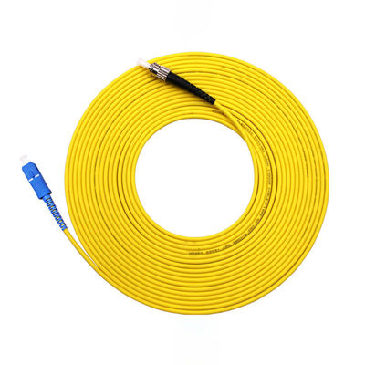 주문 Customized Lengths 1m/2m/3m... 1 HXCOWO SM Simplex Armored Fiber Optic Cable Patch 온라인 제품