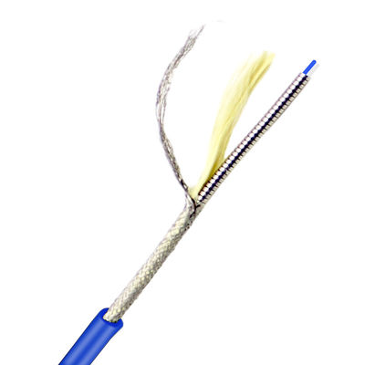 주문 GJFJKV SM / MM Armored Optical Fiber PVC Jacket Fibre Optic Cable Armoured 온라인 제품