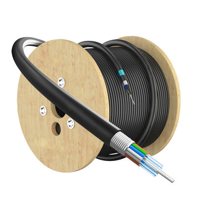 주문 2-288 Core GYTA Outdoor Duct Coaxial Direct Burial Fiber Optic Cable for SM MM Communication 온라인 제품