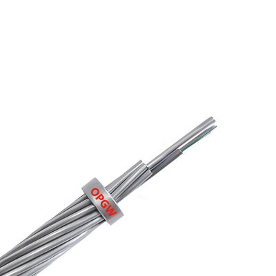 주문 40- 70C HXCOWO Earth Wire Anti Lighting OPGW Fiber Optic Cable 2-288 Cores 온라인 제품