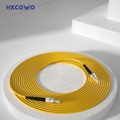 주문 G652D Single Mode Armored Fiber Optic Cable Patch for 850nm/1310nm/1550nm by HXCOWO 온라인 제품