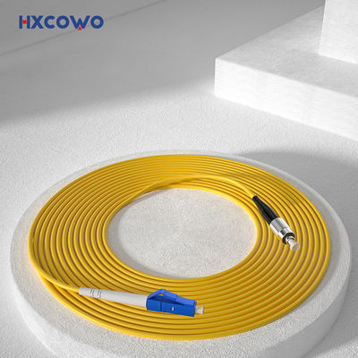 주문 LC FC Single Mode Simplex UPC/APC 0.9/2/3 MM Armored Fiber Optic Patch Cord PVC LSZH 온라인 제품