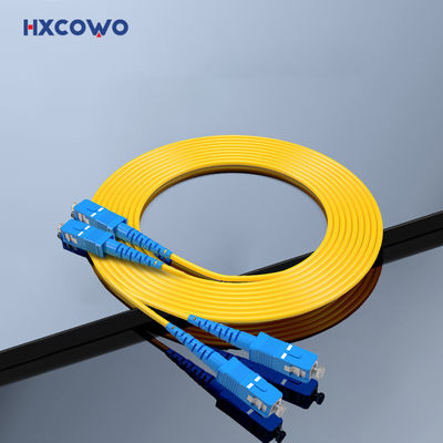 주문 2 Core SC/UPC-SC/UPC Duplex Multi-Mode Single Mode 9/125 2.0mm 0.5M Fiber Optic Cable Patch 온라인 제품