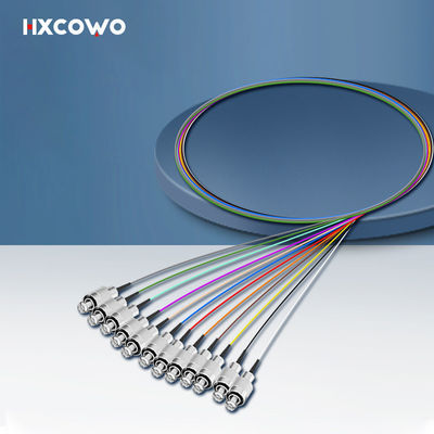 주문 Network 4g Single Mode Pigtail 1.5M Telecom Grade 0.9mm FC 12 Core Round Head 온라인 제품