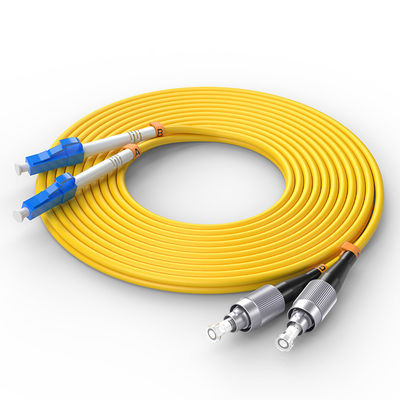 주문 FTTX HXCOWO LC FC Duplex OM3 OM4 Jumper 50/125um Multimode Fiber Optic Cable Patch 온라인 제품