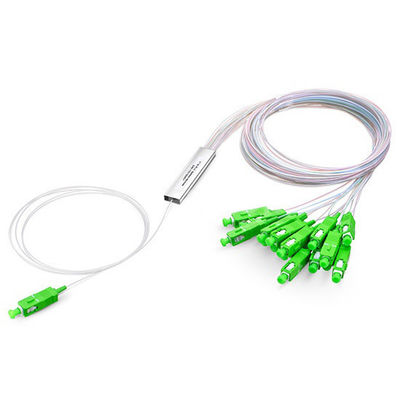 주문 1x4 1x8 1x16 1x32 Fiber PLC Splitter For FTTH Singlemode Optical Cable 2.0mm SC APC 온라인 제품