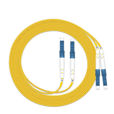 주문 MM OM3 2mm/3mm Duplex LC/UPC Fiber Optic Cable Patch for Customized Colors Benefit 온라인 제품