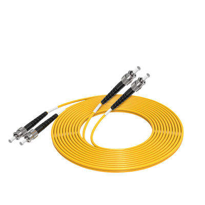 주문 Customized Lengths HXCOWO ST Single-Mode 9/125 OS2 Duplex Fiber Optic Cable Patch 온라인 제품