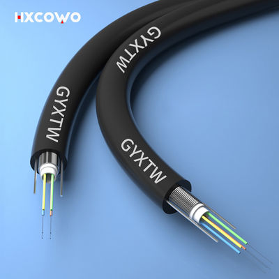 주문 GYXTW 장갑 광섬유 케이블 HXCOWO 단일 모드 자체 지원 온라인 제조