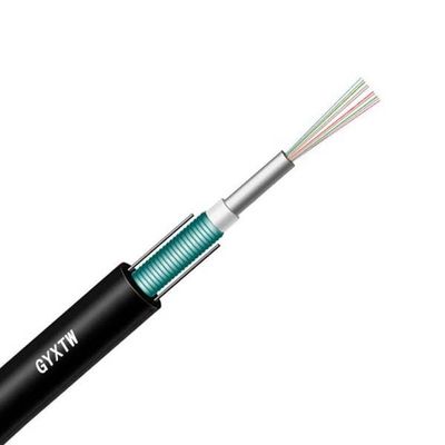 주문 네트워크 신호를 위한 GYXTW 2 코어 FTTH 단일 모드 옥외 기갑 광학 섬유 케이블 온라인 제조
