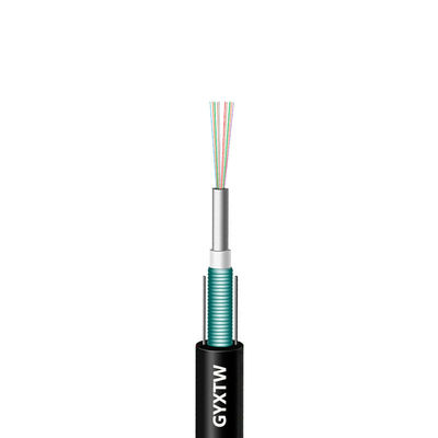 주문 HXCOWO GYXTW 4 6 8 Cores Singlemode Outdoor Duct Armoured Fiber Optic Cable for Data Transfer 온라인 제품