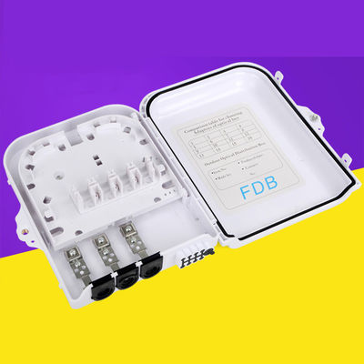 주문 PC/ABS 8 Core Optical Fiber Terminal Box Wall Mounted Outdoor Fiber Termination Box 온라인 제품