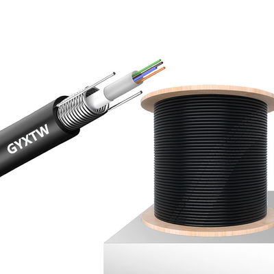 주문 24 Core Single Mode Outdoor GYXTW Armoured Fiber Optic Cable for Telecom Comunication 온라인 제품