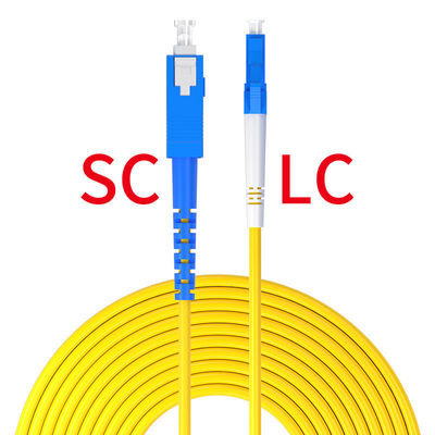 주문 맞춤형 PVC/LSZH 광섬유 케이블 패치와 SC/FC/LC/ST 커넥터 타입 온라인 제조