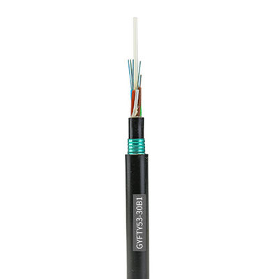 주문 GYFTA53 Singlemode G652D Non-Metallic Material Water Proof Armored Fiber Optic Cable 온라인 제품