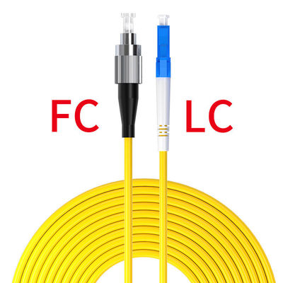 주문 HXCOWO FC-LC/UPC Fiber Optic Cable Patch in Customized Colors with High Durability 온라인 제품