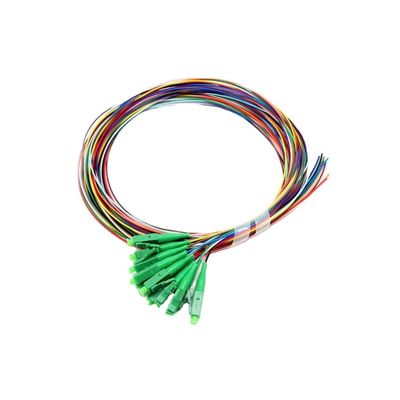 주문 주문을 받아서 만들어진 LC 섬유 떠꺼머리 0.9mm 2mm 3mm 케이블 직경 접속 코드 떠꺼머리 온라인 제조