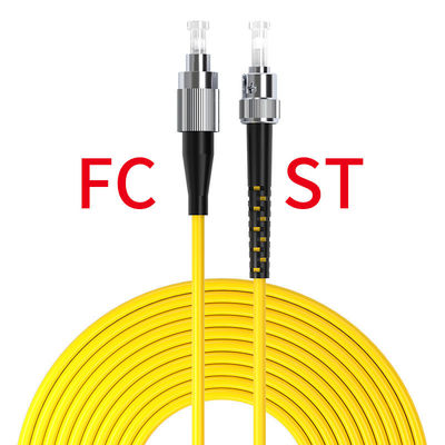 주문 Customized Colors Fiber Optic Patch Cord for Fast Data Transfer in Single Mode Networks 온라인 제품