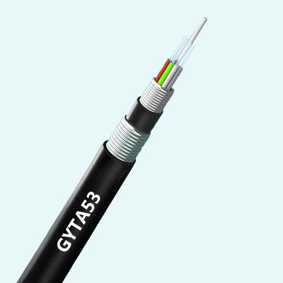 주문 GYTA53 장갑 광섬유 케이블, 극한 환경에서 속도 데이터 전송 온라인 제조