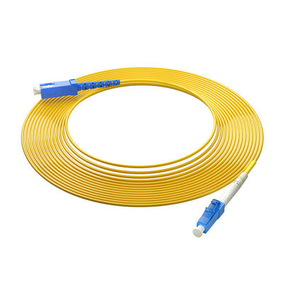 주문 HXCOWO Supply Fiber Optic Patch Cord SC/UPC-LC/UPC SM SX 3.0mm LSZH for Your Requirement 온라인 제품