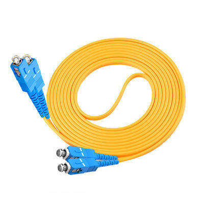 주문 SC/UPC-SC/UPC Duplex Multimode OM3 Jumper Cable Fiber Optic Patch Cord for Networking 온라인 제품