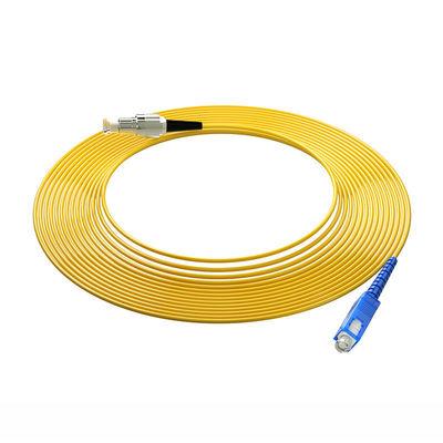 주문 HXCOWO OM3 SC FC LC ST 850nm/1310nm/1550nm Simplex Multi Mode Fiber Optic Cable Patch 온라인 제품