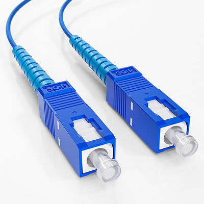 주문 Blue SC SM 2.0 MM 3.0 MM 1M 2M 5M 10M Armored Fiber Patch Cord For FTTN Network 온라인 제품