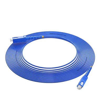 주문 HXCOWO FTTH Solution Flexible Spiral Armored Fiber Optic Cable Patch With SC UPC Connector 온라인 제품
