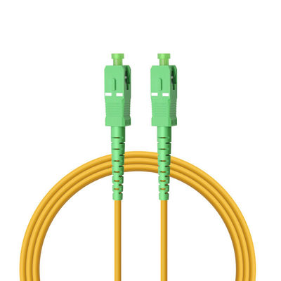 주문 SC APC Armored Fiber Optic Cable Patch HXCOWO 1 2 3 4 5M for Smooth Data Transmission 온라인 제품