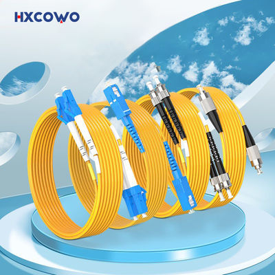 주문 4G Network Simplex SC LC FC ST UPC APC PVC LSZH OS2 2.0mm 3.0mm Optic Fiber Patch Cord 온라인 제품