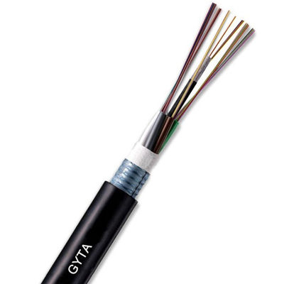 주문 2-288 Cores Outdoor Armoured Single Mode Fiber Optic Cable For Aerial Or Duct 온라인 제품