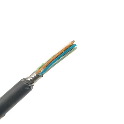 주문 96 핵심 GYTS SM G652D PE 20D 구부리는 반경을 가진 옥외 기갑 광학 섬유 케이블 온라인 제조