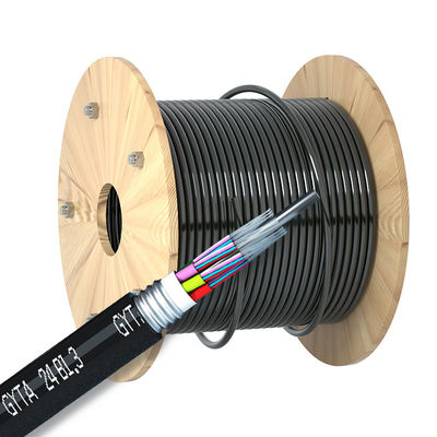 주문 Customized Outdoor Armored Fiber Optic Cable Single Mode PVC LSZH LSOH PE HDPE Jacket 온라인 제품