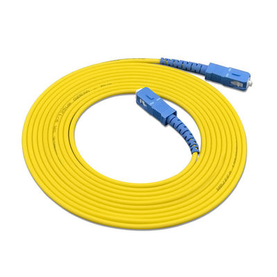 주문 Custom Length Fiber optic patch cord Simplex SC SC UPC/APC G652D 9/125 SM Optical Fiber 온라인 제품